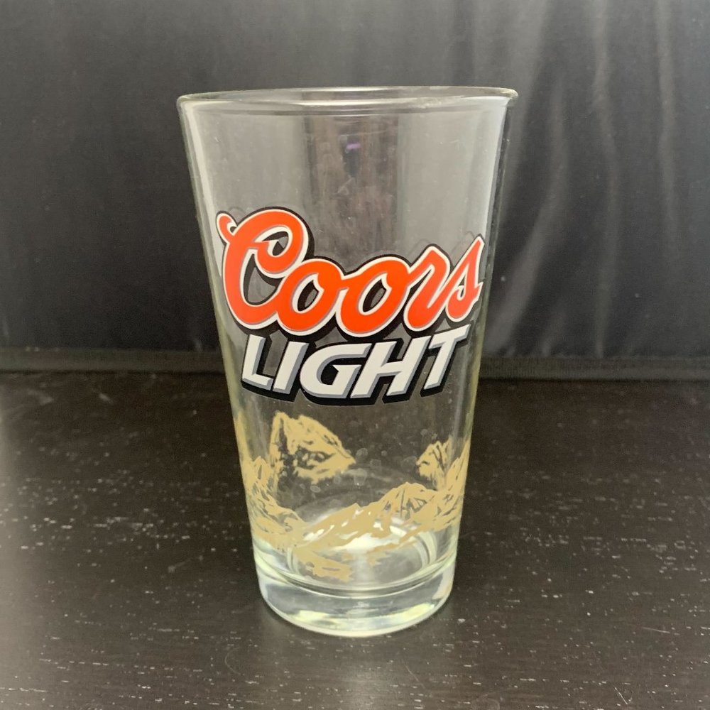 Coors Light Tumbler Glass